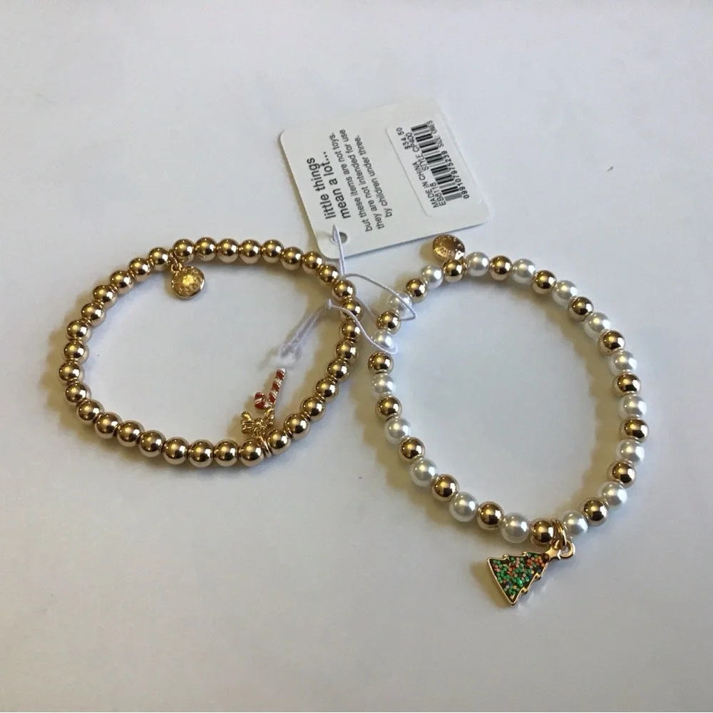 NWT Set of J. Crew crewcuts girls bracelets